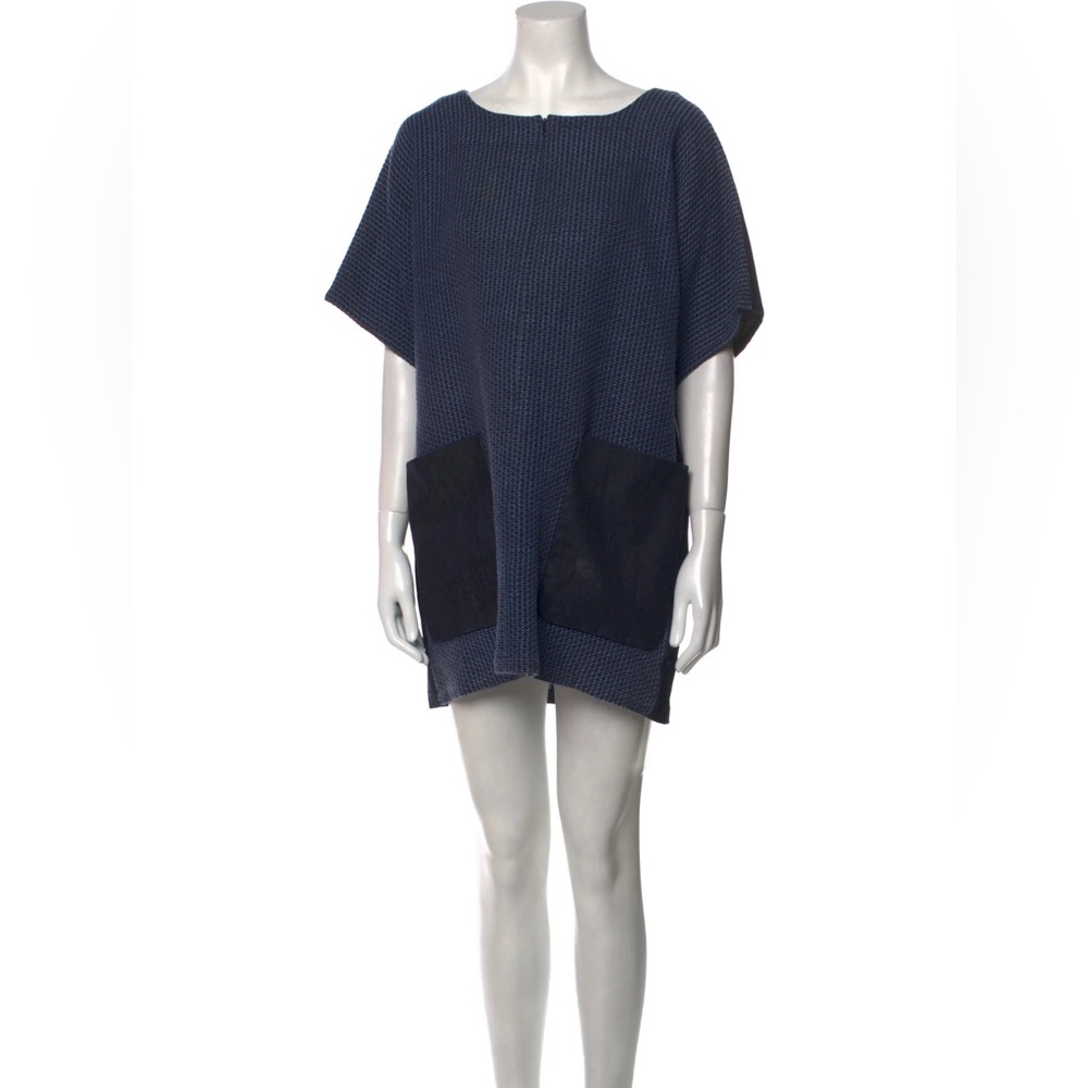 EUC Rachel Comey Mini Shift Dress | Size 8 | Navy (colorblock) | RARE
